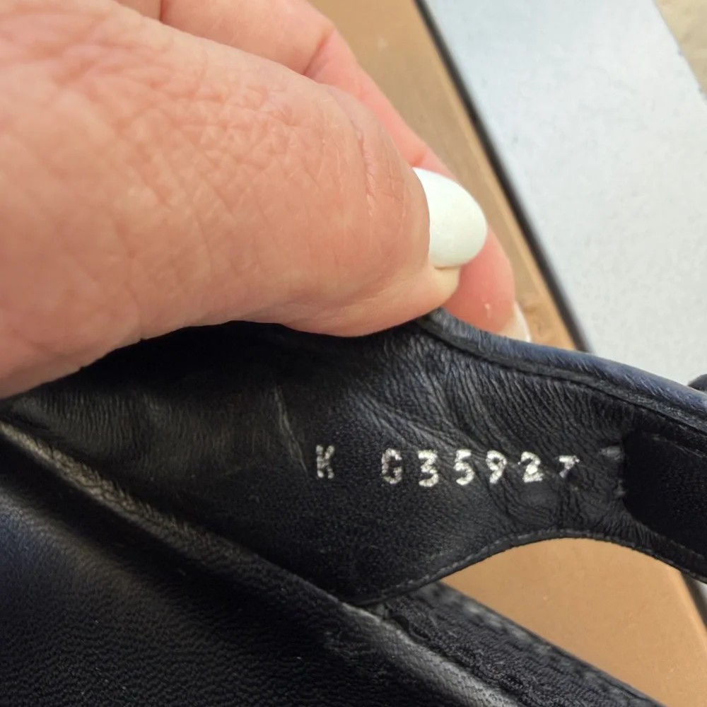 CHANEL 21C DAD CC Logo fabric Sandals with Silver Details